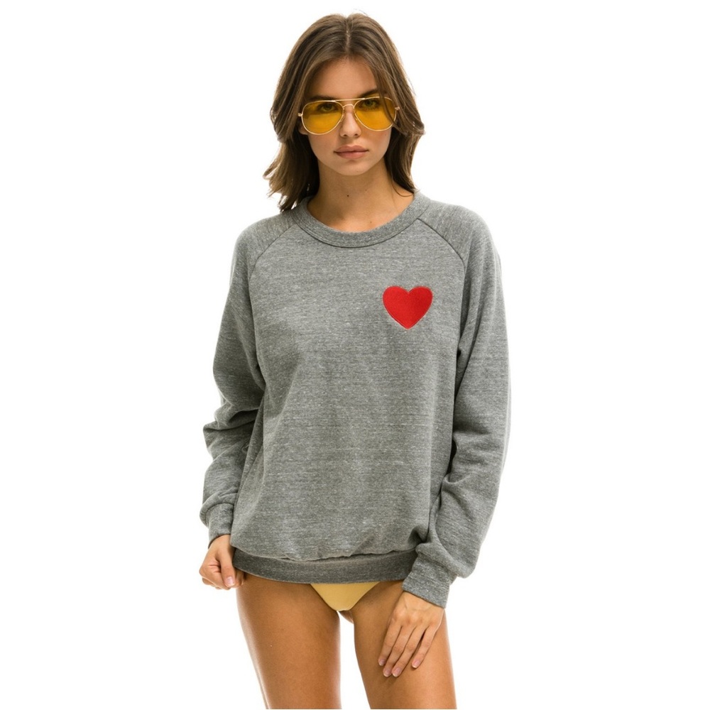 Aviator Nation Heart Sweatshirt